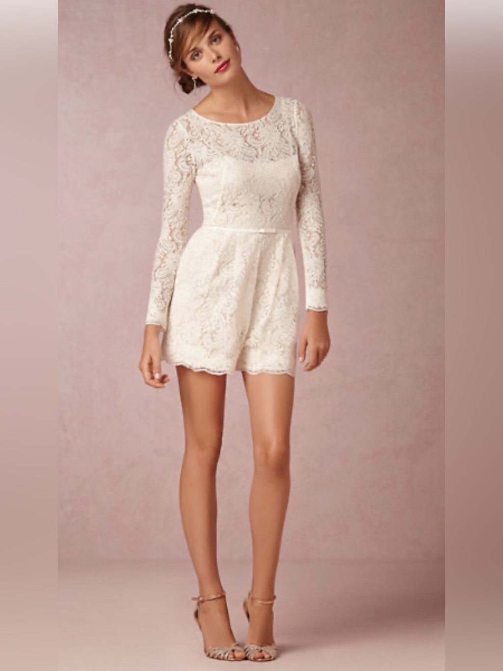 Prato Romper Encore By Watters Collection Bhldn Featured In Southern Bride Mag